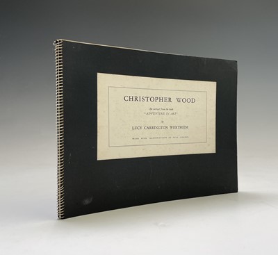 Lot 62 - CHRISTOPHER WOOD. 'An Extract from the book...