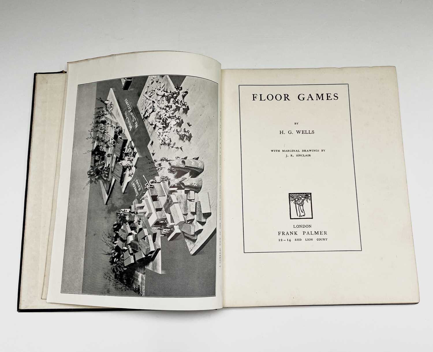 Lot 64 H. G. WELLS. 'Floor Games.' Photographic