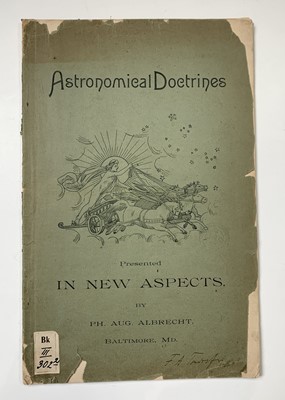 Lot 93 - PH. AUG. ALBRECHT. 'Astronomical Doctrines...