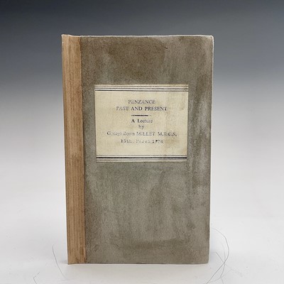 Lot 492 - GEORGE BOWN MILLET. 'Penzance Past and Present:...