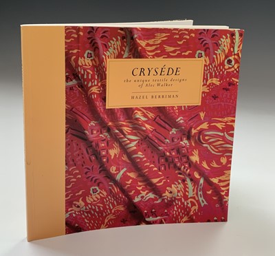 Lot 123 - HAZEL BERRIMAN. 'Crysede: The unique textile...