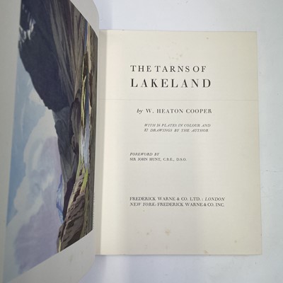 Lot 147 - W HEATON COOPER. The Tarns of Lakeland. Orig...