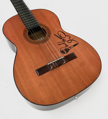 Lot 452 - Paul Young, a signed Eros six string guitar,...
