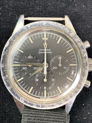 Lot 19 - A rare and desirable Omega Speedmaster...