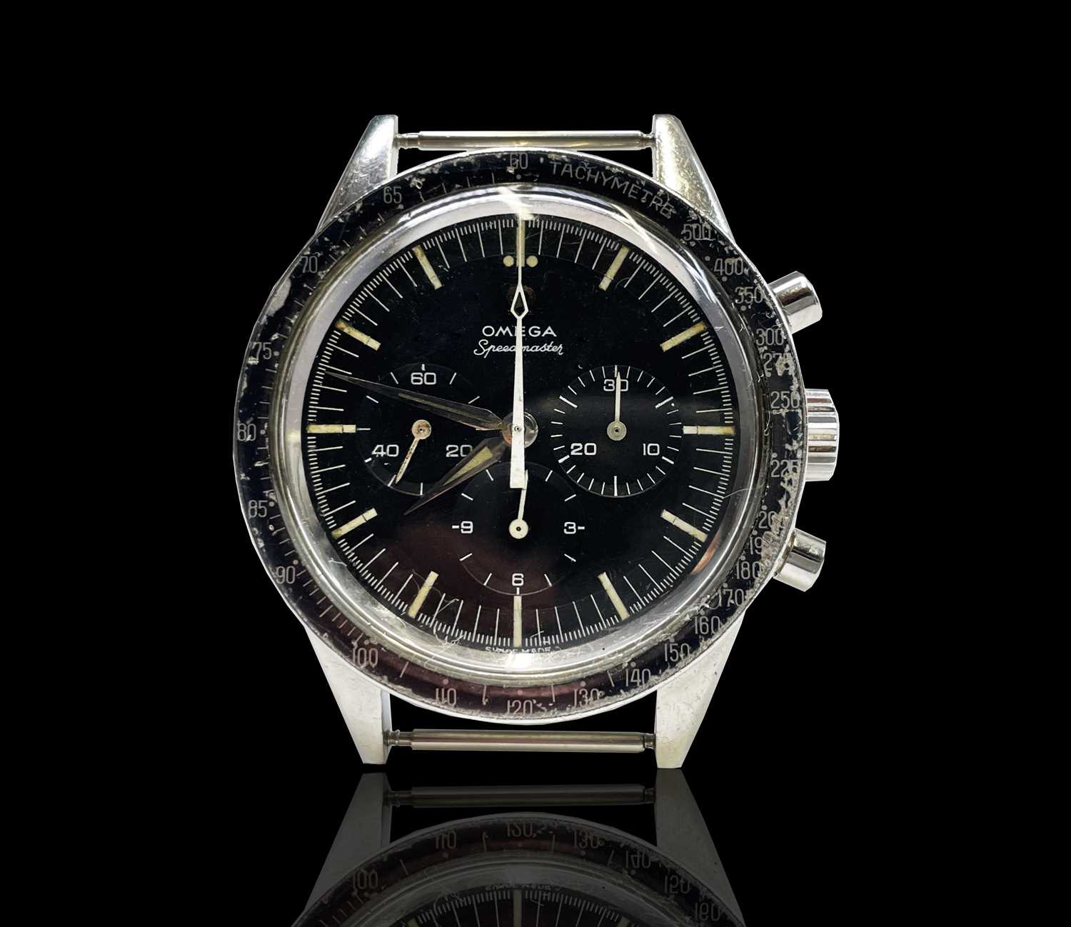 Lot 19 - A rare and desirable Omega Speedmaster...