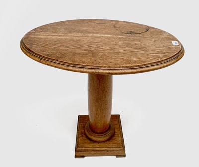 Lot 3161 - An early 20th century oak ship's table. Height...