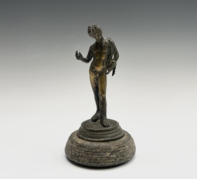 Lot 353 - An 18th/19th century gilt bronze figure of...