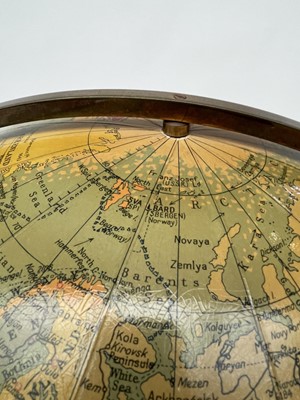 Lot 350 - A 50cm diameter Philips' terrestrial globe,...