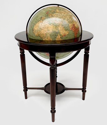 Lot 350 - A 50cm diameter Philips' terrestrial globe,...