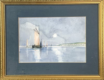 Lot 1481 - Alan WICKHAM (XX-XXI) Marine Watercolour...