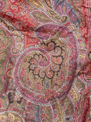 Lot 2838 - Vintage Liberty paisley fabric - a set of...