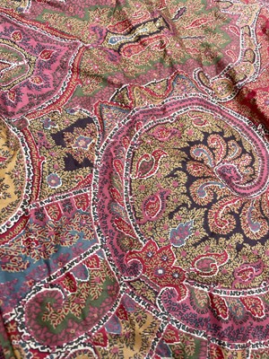 Lot 2838 - Vintage Liberty paisley fabric - a set of...