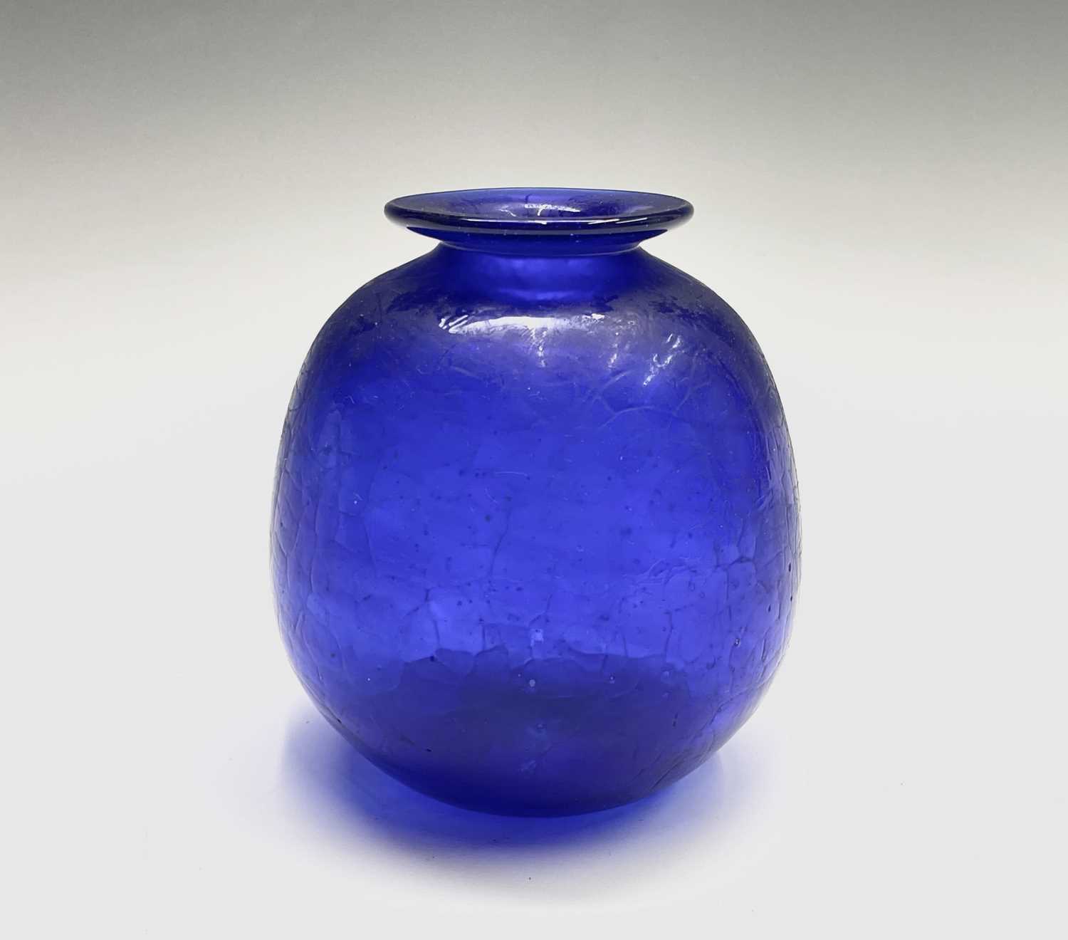 Lot 953 - A Peter St Clair studio glass vase, signed and...