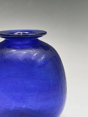 Lot 953 - A Peter St Clair studio glass vase, signed and...