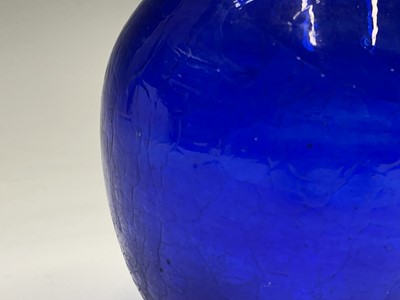 Lot 953 - A Peter St Clair studio glass vase, signed and...