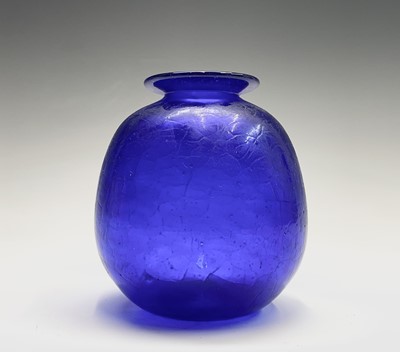 Lot 953 - A Peter St Clair studio glass vase, signed and...