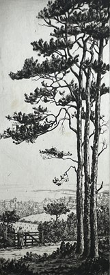 Lot 1497 - Harold THORNTON (1892-1958) 'Upland Pines',...