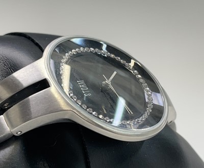 Lot 3 - A gentleman's Golay nickel-plated wrist watch...