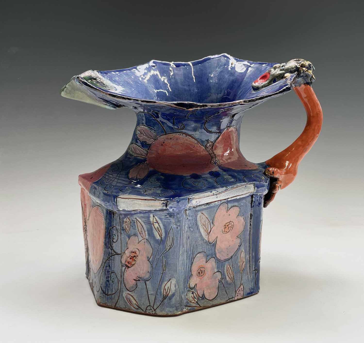 Lot 943 - Linda Styles, a contemporary studio pottery...