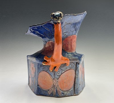 Lot 943 - Linda Styles, a contemporary studio pottery...