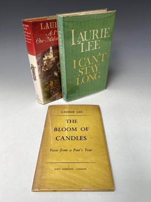 Lot 512 - LAURIE LEE. 'I Can't Stay Long.' First edition,...