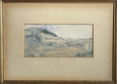 Lot 1509 - Two Art Deco bookplates, a watercolour of a...