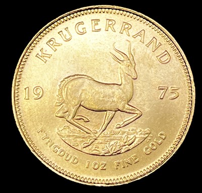 Lot 183 - A gold Krugerrand 1975