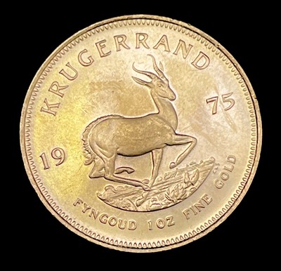 Lot 262 - A gold Krugerrand 1975