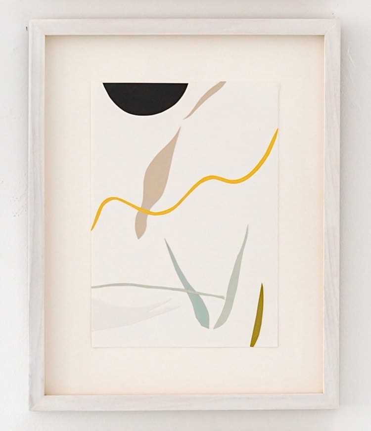 Lot 2 - Kitty HILLIER ‘Silent, gliding, silhouette’....