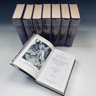 Lot 276 - Benezit art reference books, eight volumes,...