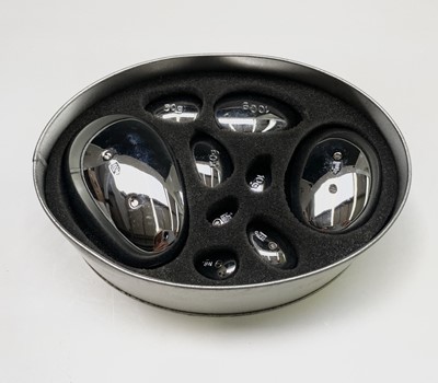 Lot 487 - A set of 'Equilibrium' kitchen scales designed...