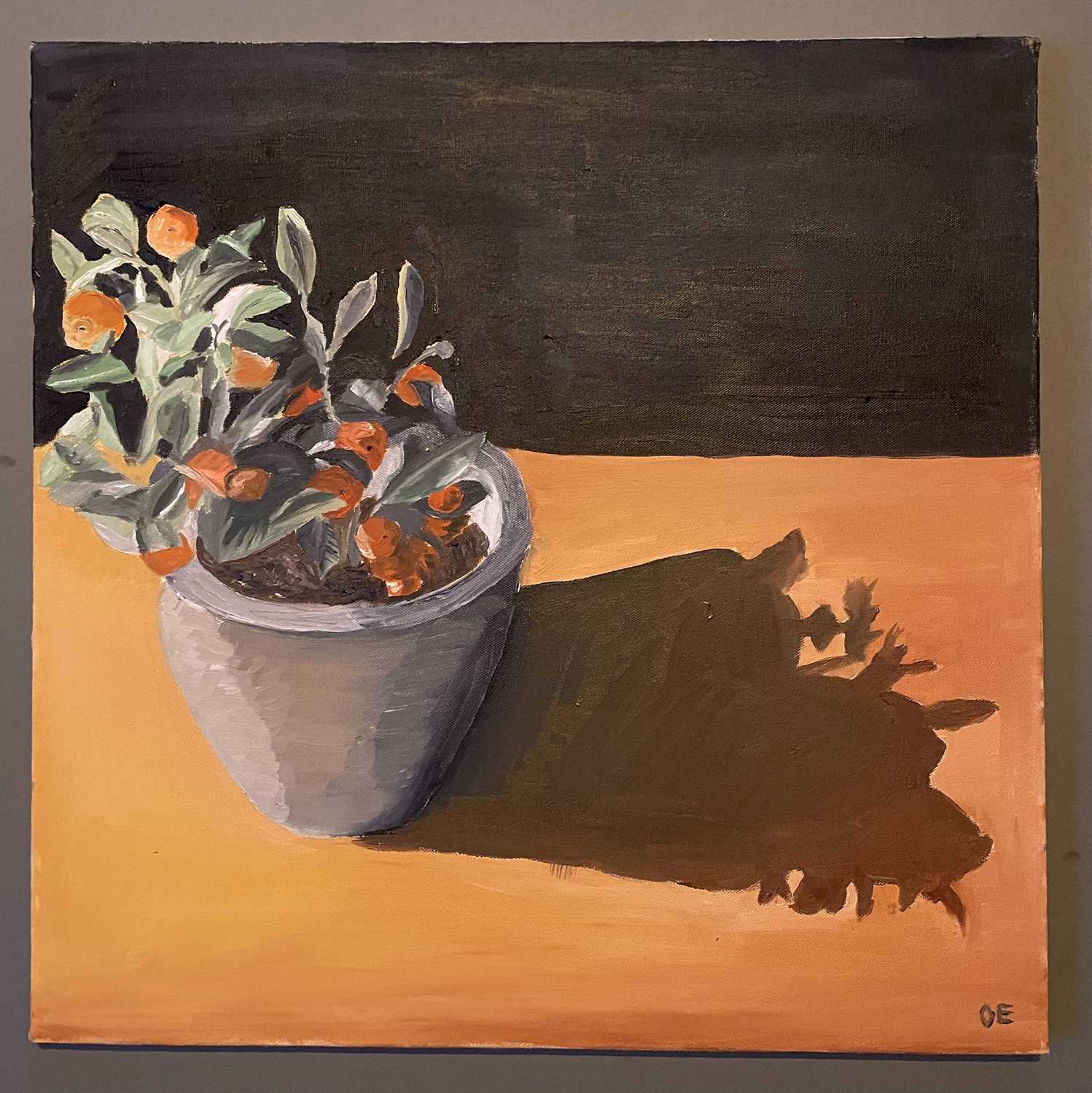 Lot 19 - Oliver ERRINGTON The Orange Tree Oil on canvas...
