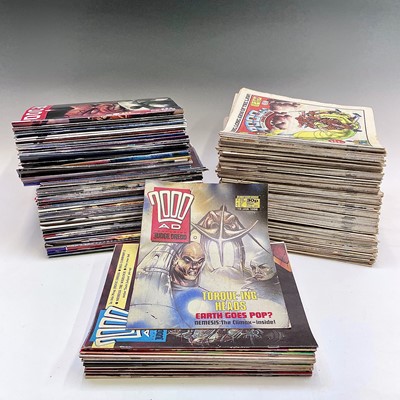 Lot 195 - 2000AD COMICS. Two large boxes full of approx...