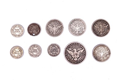 Lot 43 - America - USA Silver Seated Liberty and Libery...