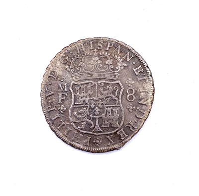 Lot 43 - Spain. A Spanish 8 Reales 1740 - probably a...