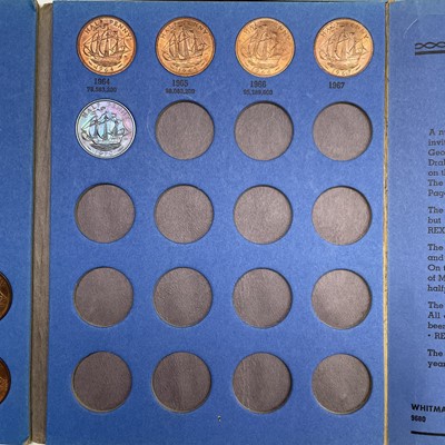 Lot 46 - Great Britain Half Pennies 1902 to 1970. A...