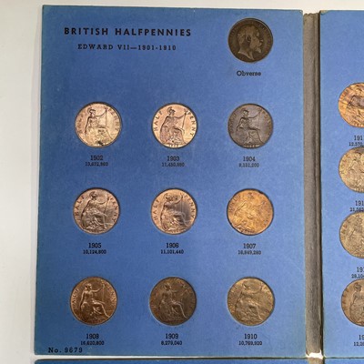 Lot 46 - Great Britain Half Pennies 1902 to 1970. A...