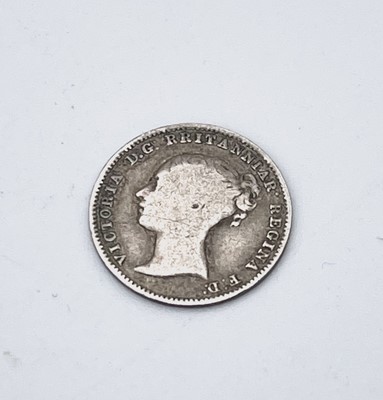 Lot 49 - Silver Threepence 1868 Error Coin. The 1868...