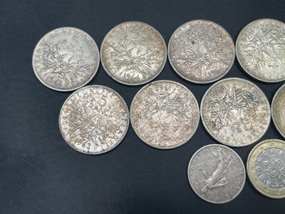 Lot 98 - France - Silver 0.835 purity 5 Franc Silver...