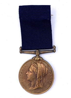 Lot 129 - Metropolitan Police 1897 Medal. A bronze 1897...