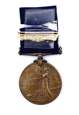 Lot 137 - Visit to Ireland Police Medal 1900. A bronze...