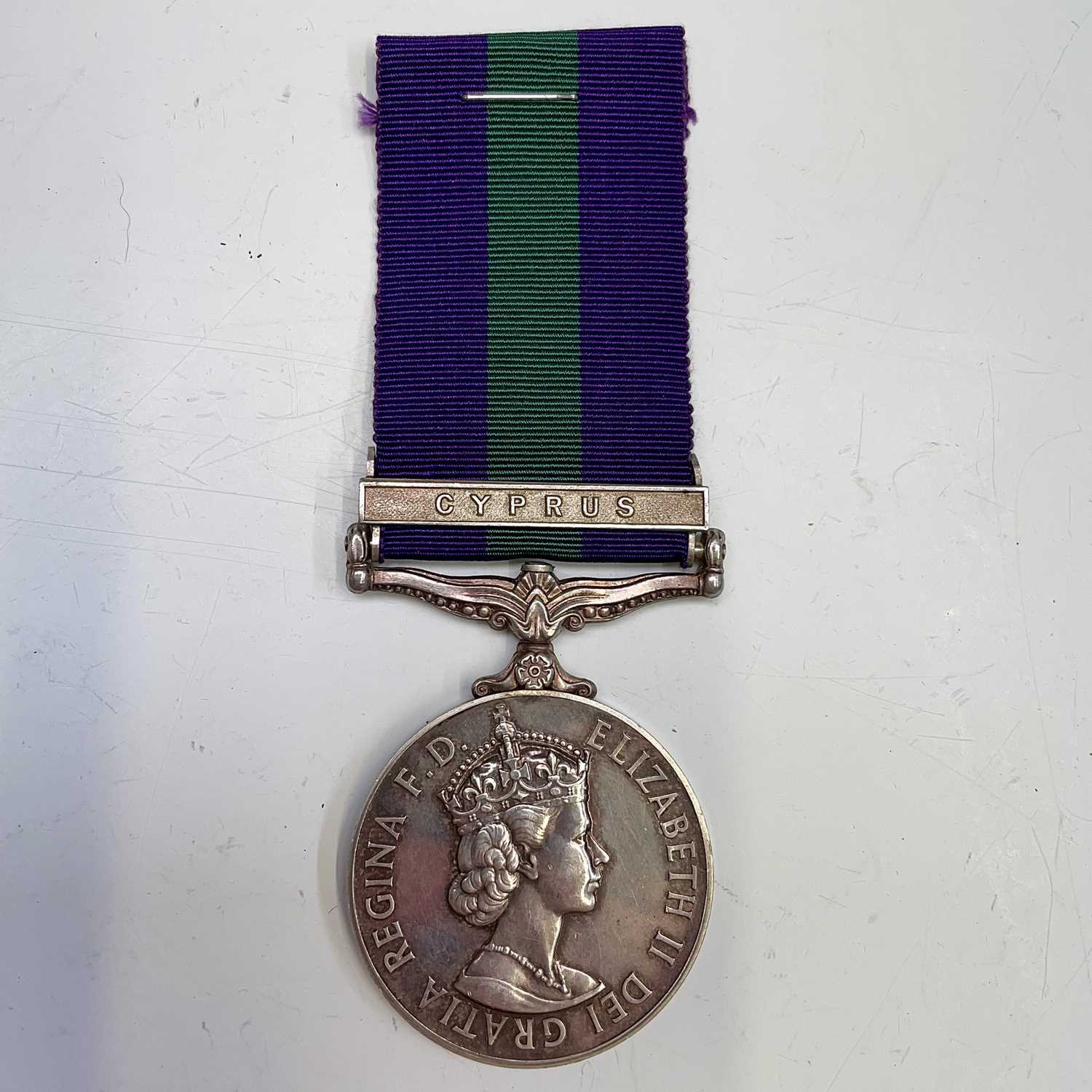 Lot 153 - Cyprus QEII General Service Medal. To 2378 A.P....