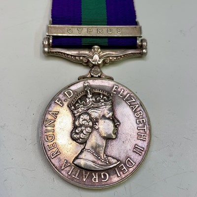 Lot 153 - Cyprus QEII General Service Medal. To 2378 A.P....