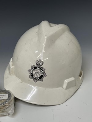 Lot 162 - West Midlands Police Hard Hat. Plus 33...