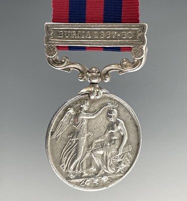 Lot 160 - India General Service Medal - Burma Police...