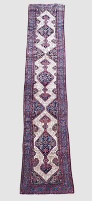 Lot 1210 - A good Hamadan runner, North West Persia,...