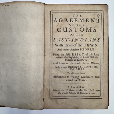 Lot 42 - 'The Agreement of the Customs of the...