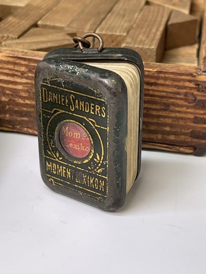 Lot 630 - Childs Wooden Building Blocks and Miniature...