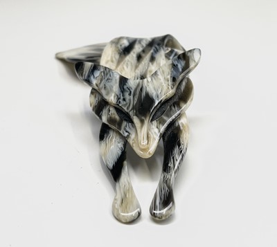 Lot 299 - A Lea Stein, Paris fox brooch 9.5cm