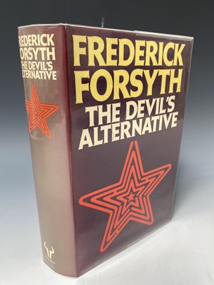 Lot 535 - FREDERICK FORSYTH. 'The Devil's Alternative.'...